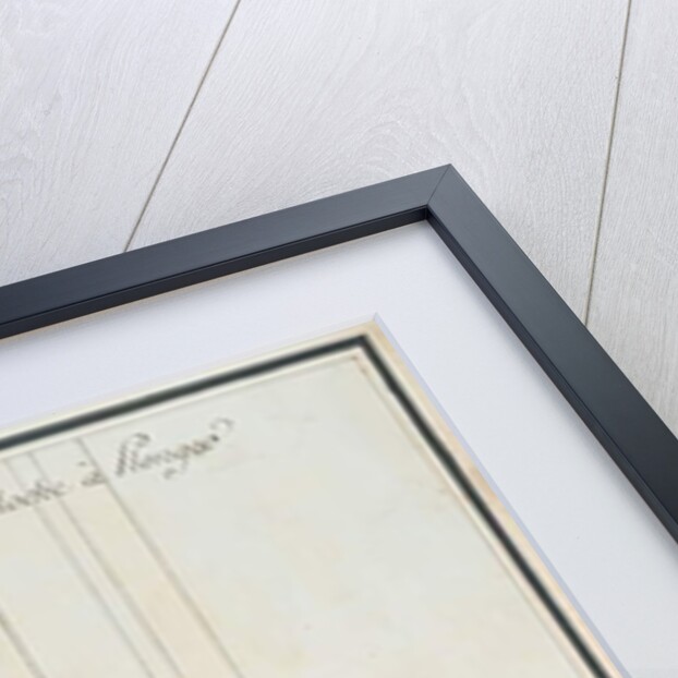 Cross-sectional drawing of a diving bell, 1785 by French School