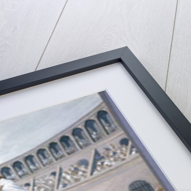 St. Blandina in the arena with lions by French School