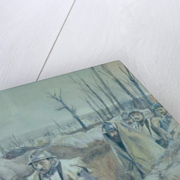 A Trench in Artois, 1915-16 by Francois Flameng