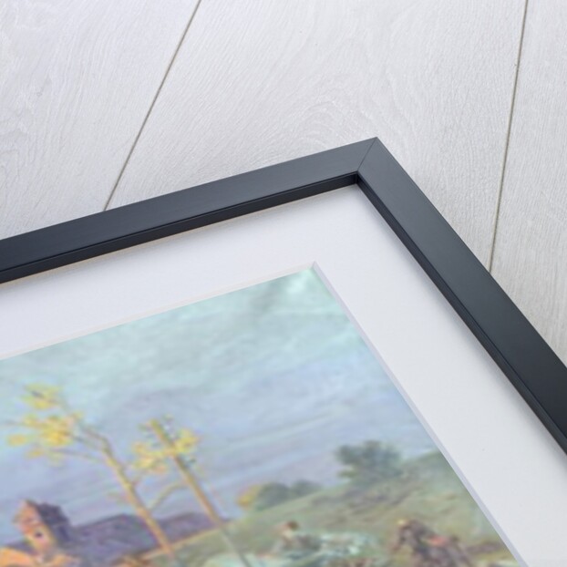 The Charge of French Soldiers at the Battle of the Marne, 8th or 9th September 1914, 1915 by Eugene Chaperon