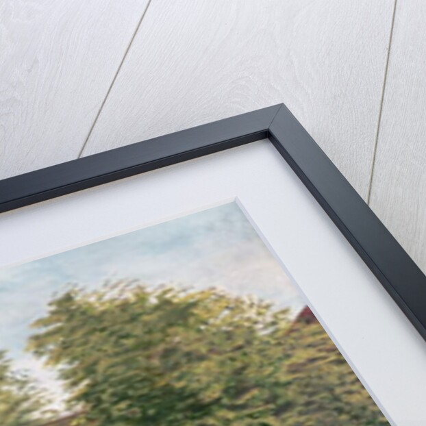 Farm and Farmyard in France, late 19th century (w/c on paper0 by French School