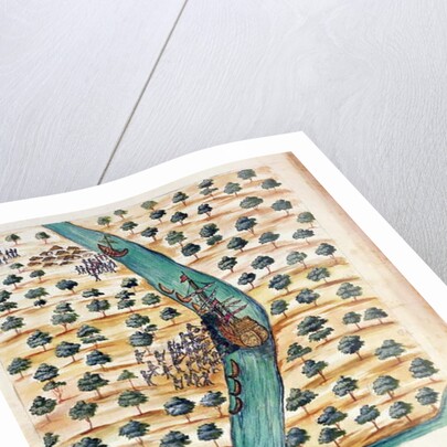 Natives attacking French ships on the River Tavoy, from an account of the Jesuits in Siam, 1688 by French School