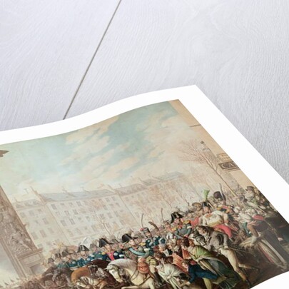 The Entrance of the Emperors into Paris by Georg Emanuel Opitz