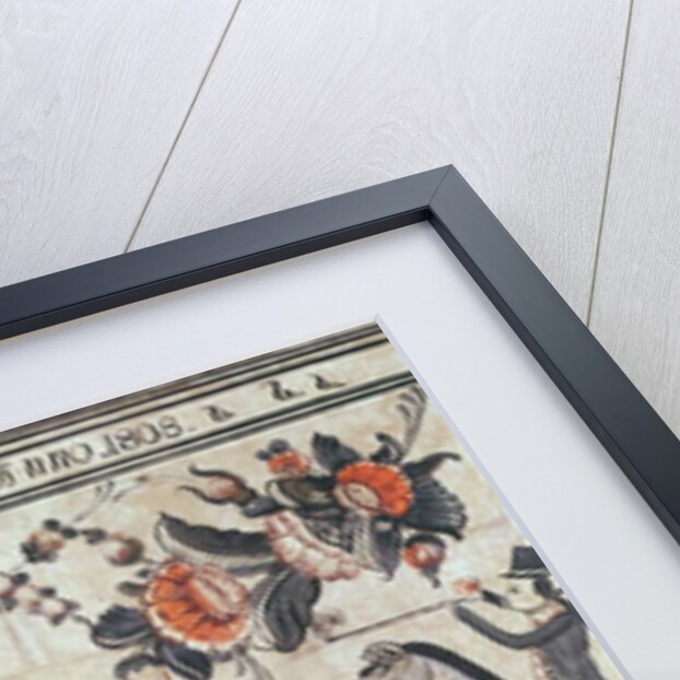 The flight of Napoleon, 1808 by Swedish School