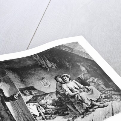 At the House of the Poor, c.1880 by Adrien de Boucherville