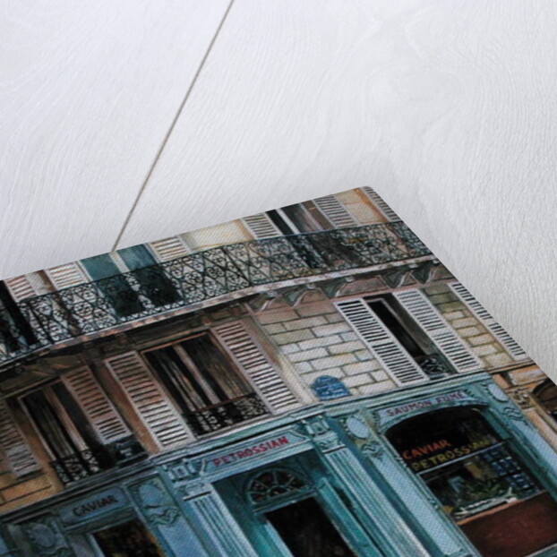 The Petrossian Caviar shop in Paris by French School