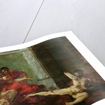 Locusta Testing Poison on a Slave, c.1870-80 by Joseph-Noel Sylvestre