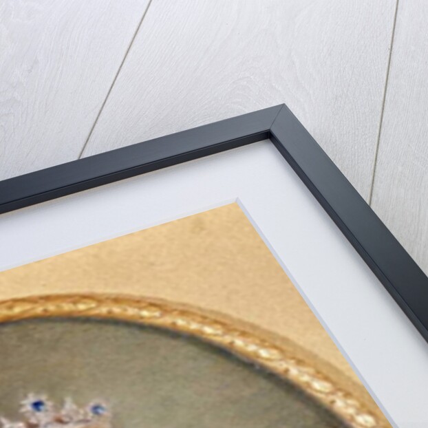 Portrait miniature of the Empress Eugenie, 1860 by Pierre Paul Emmanuel de Pommayrac