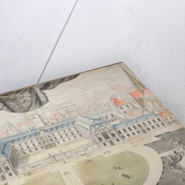 Project for restoration of the Palace of the Dukes of Burgundy in Dijon, 1698 by Jules Hardouin Mansart