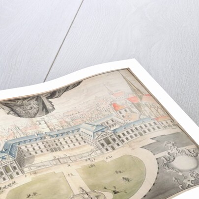 Project for restoration of the Palace of the Dukes of Burgundy in Dijon, 1698 by Jules Hardouin Mansart