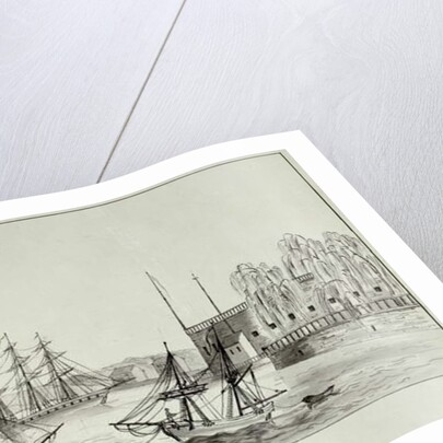 The Battery and Port of New York, 1831 by Gustave de Beaumont