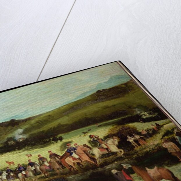 Simon Bolivar and Francisco de Paula Santander travelling to Bogota with the army of the 'Libertador' after the victory of Boyaca, 10th August 1829 by Francisco de Paula Alvarez