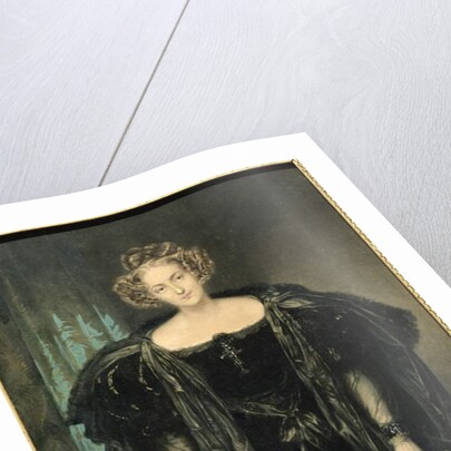 Henriette Sonntag in the role of 'Donna Anna' from the opera 'Don Giovanni' by Mozart by French School