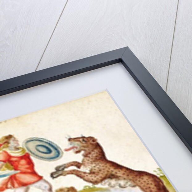 Gladiators fighting with animals by French School