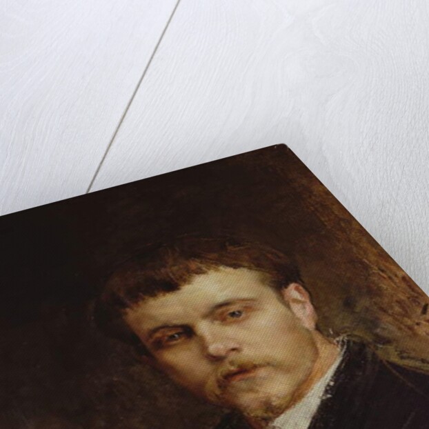 Self portrait of the artist as a young man by Emile Bastien-Lepage