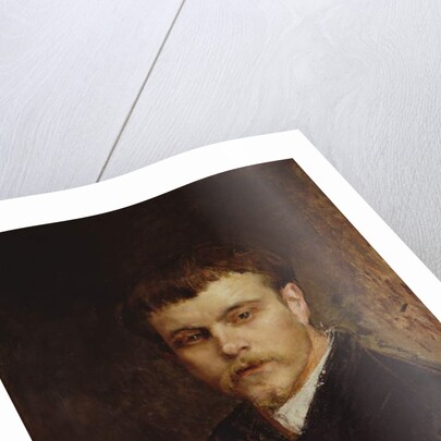 Self portrait of the artist as a young man by Emile Bastien-Lepage