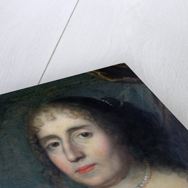Portrait of Madame de Scudery by French School