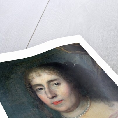 Portrait of Madame de Scudery by French School