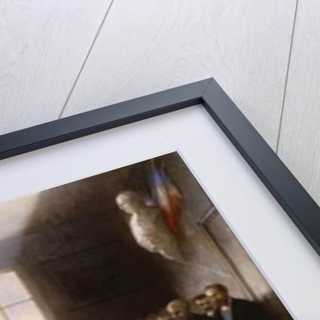 Visit of President Felix Faure to the Institution Nationale des Sourds-Muets, 1887 by Hendrieus Jacobus Burgers