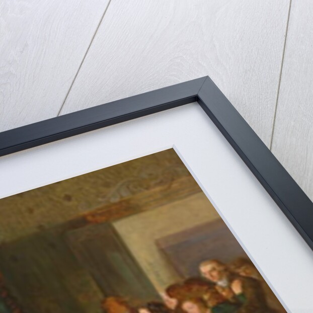 The Last Moments of Abbe Charles Michel de l'Epee 1838 by Frederic Peyson