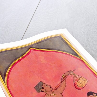 The Travelling Apothecary by Indian School