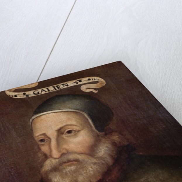 portrait of Claudius Galenus by French School