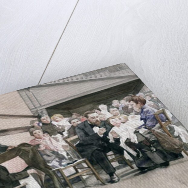 Vaccination of Infants at the Institut de la Vaccine, Paris, c.1900 by French School