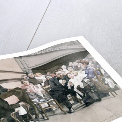 Vaccination of Infants at the Institut de la Vaccine, Paris, c.1900 by French School