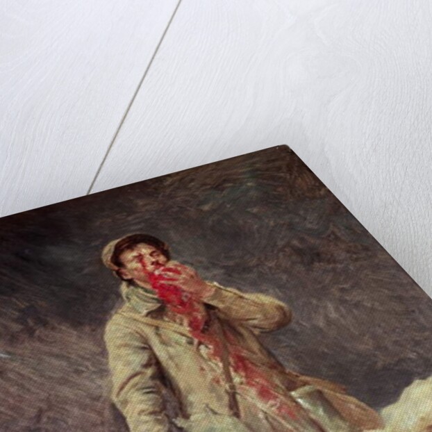 An Injured Soldier, 1916 by Georges Bertin Scott