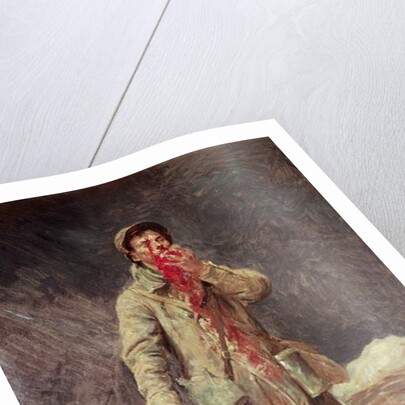 An Injured Soldier, 1916 by Georges Bertin Scott