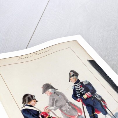 Patients at the Hotel des Invalides, 1809-11 by French School