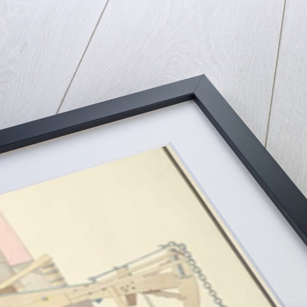 Cross-section of a steam machine to extract water from mines, c.1760 by French School