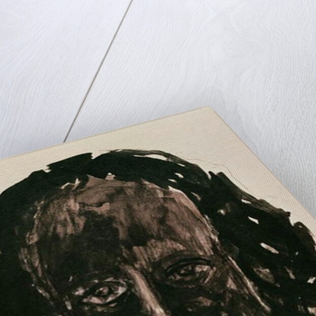 Self-portrait by Rabindranath Tagore