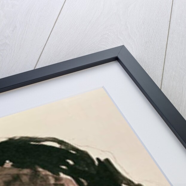 Self-portrait by Rabindranath Tagore