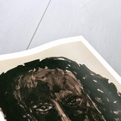 Self-portrait by Rabindranath Tagore