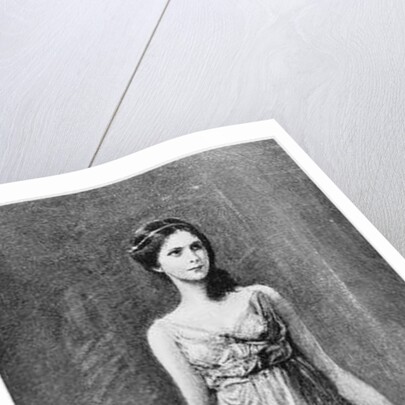 Isadora Duncan November 1902 by Frederich August Kaulbach