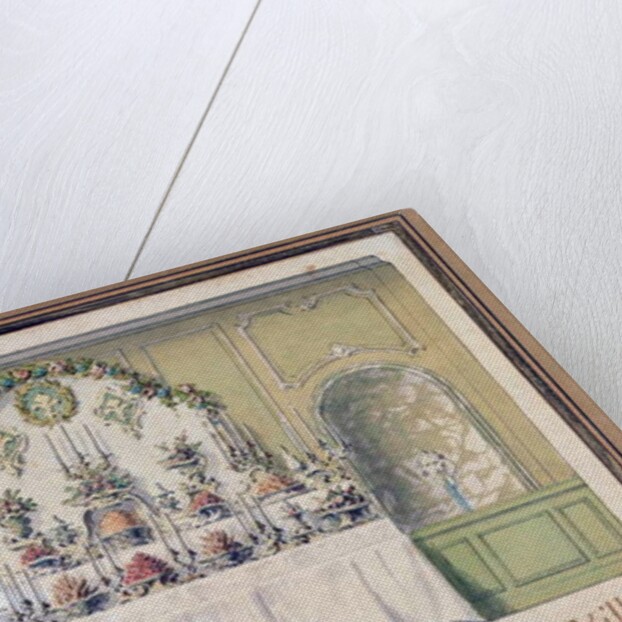 Buffet for a ball at the Hotel de Ville, Paris, 1745 by Jacques-Francois Blondel