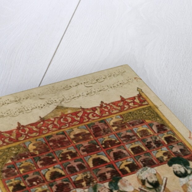 Ms Ar 5847 fol.5, Abu Zayd by Yahya ibn Mahmud Al-Wasiti