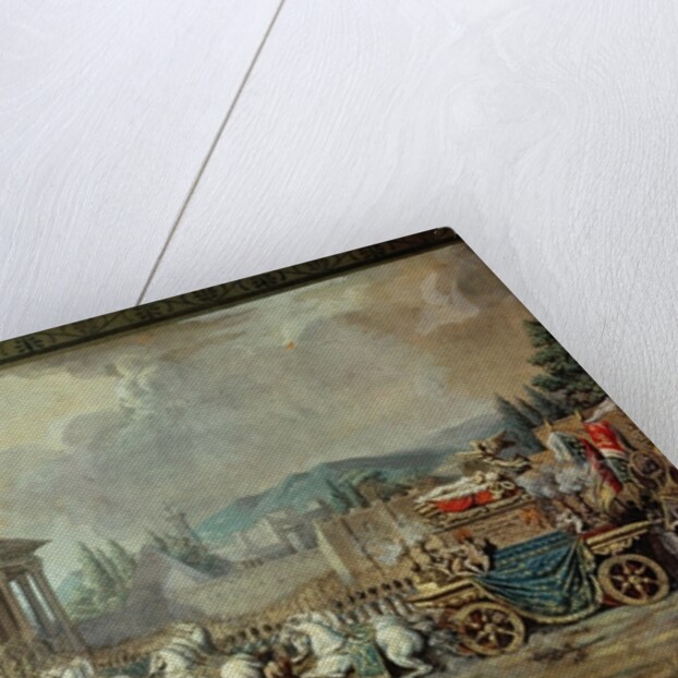 The Translation of the Mortal Remains of Voltaire to the Pantheon in Paris on 10th July 1791 by Louis Jean Francois I Lagrenee