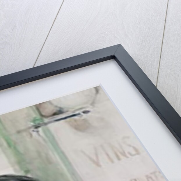 Worker in a cafe with a glass of absinthe, c.1900 by French School