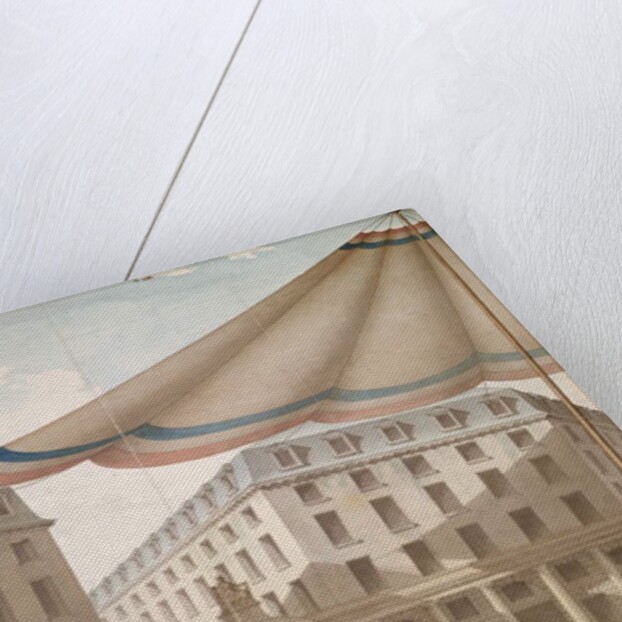 Design for decorating the Place de l'Odeon for a revolutionary fete, 1790 by Charles de Wailly