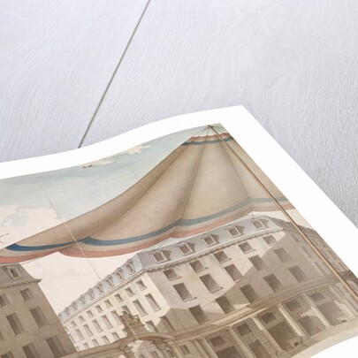 Design for decorating the Place de l'Odeon for a revolutionary fete, 1790 by Charles de Wailly