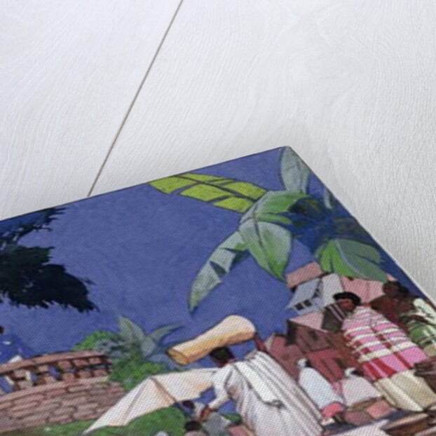 Jean Laborde and Queen Ranavalona I of Madagascar in c.1855, c.1910-20 by Georges de Feure