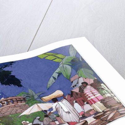 Jean Laborde and Queen Ranavalona I of Madagascar in c.1855, c.1910-20 by Georges de Feure