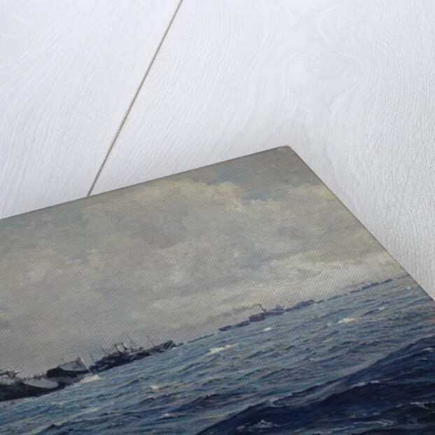 The Arrival of the American Fleet in France, 1917 by French School