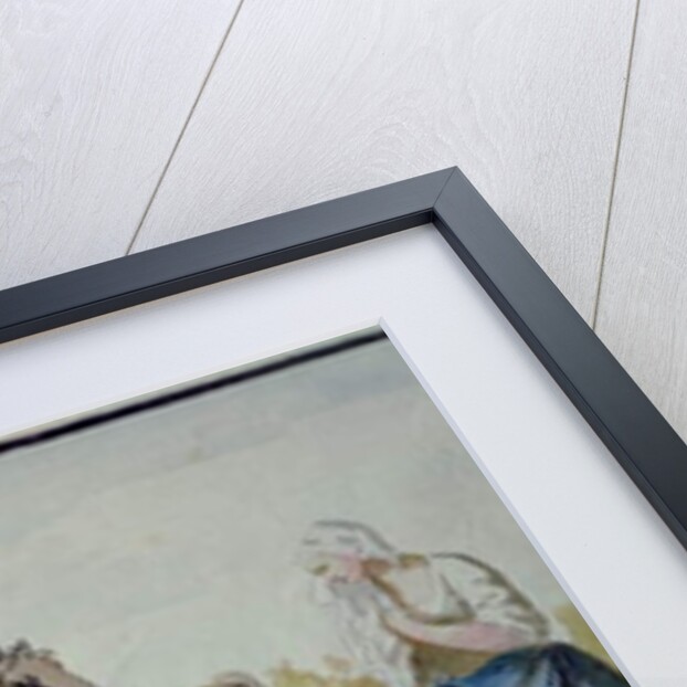 The death of Francois Pilatre de Rozier near Boulogne on 15th June 1785 after trying to cross the Channel in a Mongolfiere balloon by French School