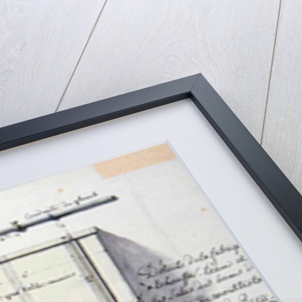 Design for system of heating water at the Hotel de Montholon in Paris, c.1787 by Jean-Jacques Lequeu