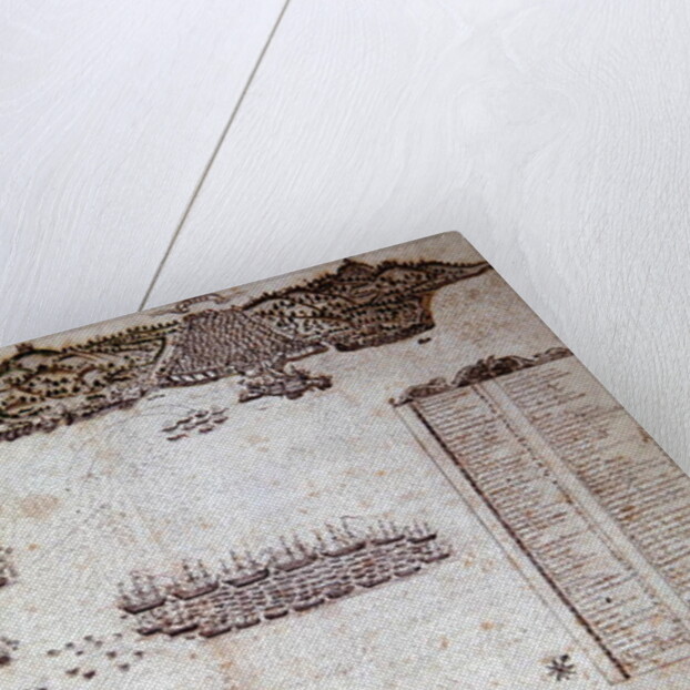 A Battle at Algiers by Spanish School