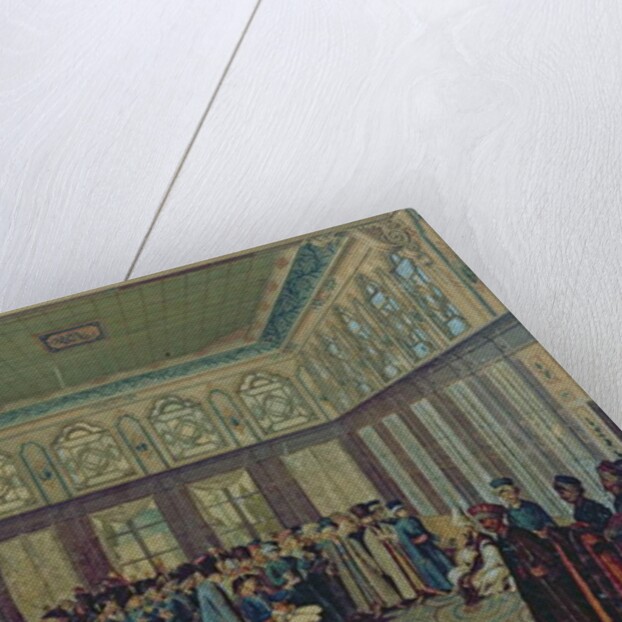 Reception of General Aubert-Dubayet by the Grand Vizier of the Sultan in Constantinople, 1796-97 by Antoine-Laurent Castellan