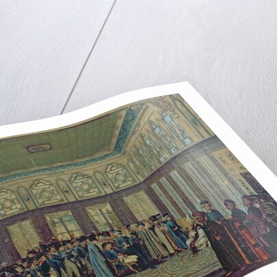 Reception of General Aubert-Dubayet by the Grand Vizier of the Sultan in Constantinople, 1796-97 by Antoine-Laurent Castellan
